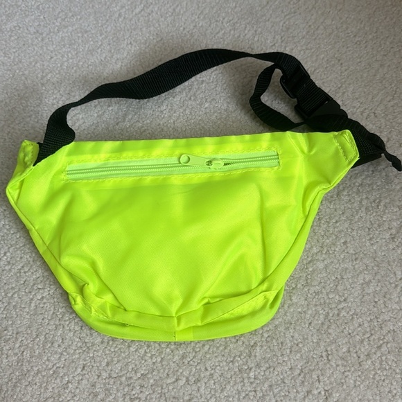 Chi omega Neon Green XO Waist Bag - Picture 2 of 2